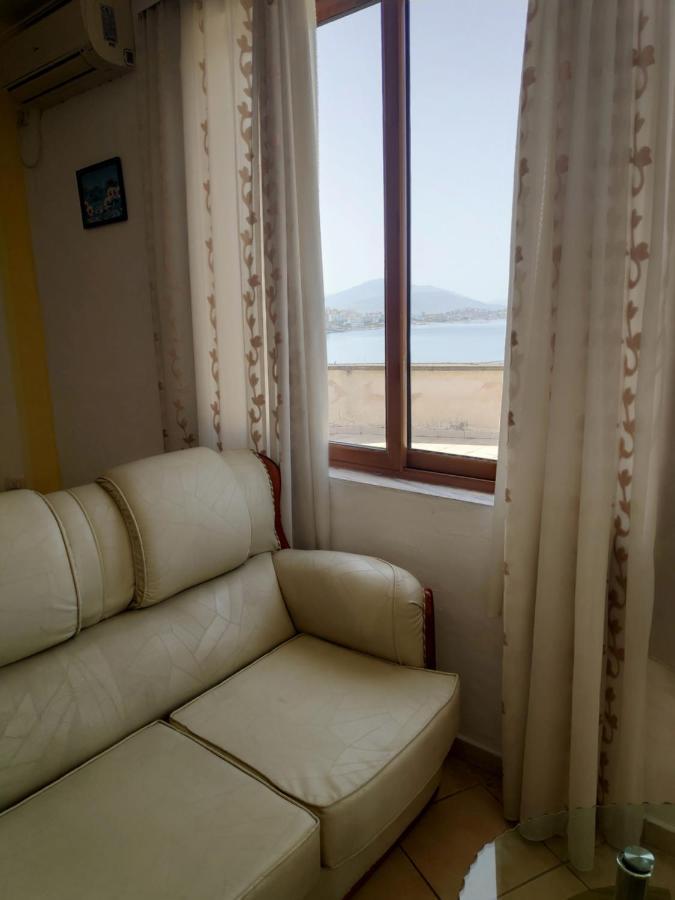 Private Studio Sea View 2 Minutes Away From Beach Sarande Exterior photo